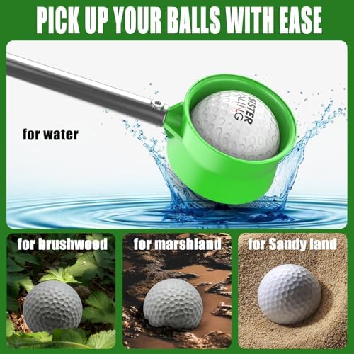 Telescopic Golf Ball Retriever-Picker Upper-Grabber-for Water - Image 5