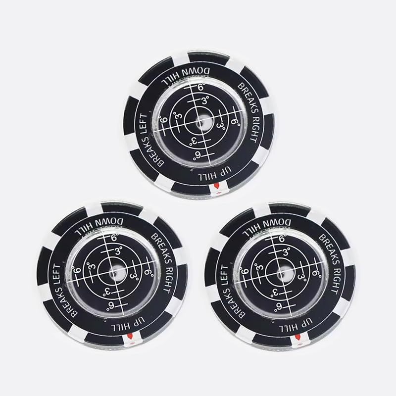 High Precision Golf Tools Leveler Clear&Transparent Ball Marker Golf Slope by Unknown