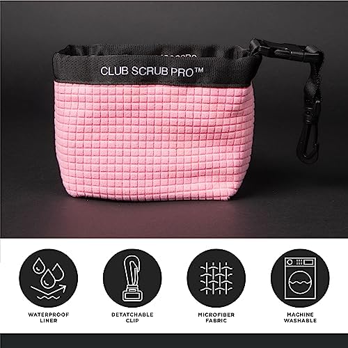 Club Scrub Golf Club and Golf Ball Cleaning Bag, Waterproof Clean Face - Image 2
