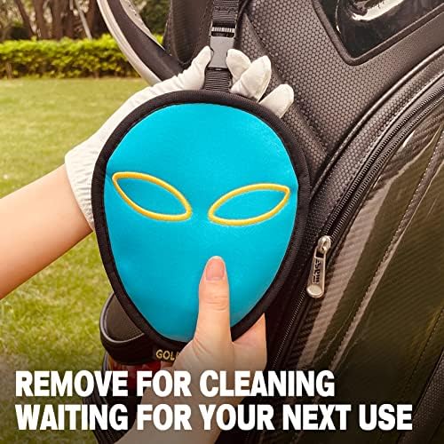 Golf Club Cleaner & Ball Cleaning Bag, Original Three-Layer Fabric Waterproof - Image 5