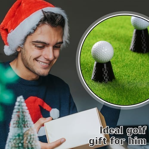 8 Pack Golf Simulator Tees, TPU Golf Tees 1/4"-2" Height - Image 4