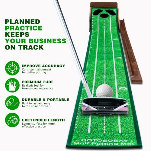 Putting Green Indoor, Golf Putting mat - Image 3