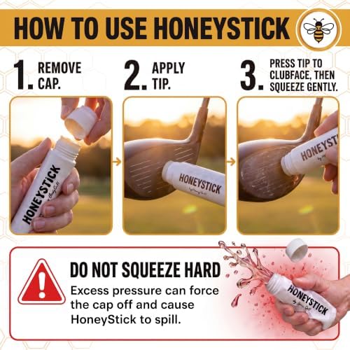 HoneyStick Anti Slice Gel for Golf Clubs - Image 2