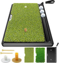 JAYA Golf Hitting Mat with Heavy Rubber Base, Foldable Golf Practice Mat by JAYASPORTS