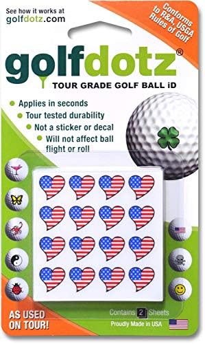 Golfdotz - USGA Rule Conforming Novelty Golf Ball Markers, Golf Ball Stickers - Image 2
