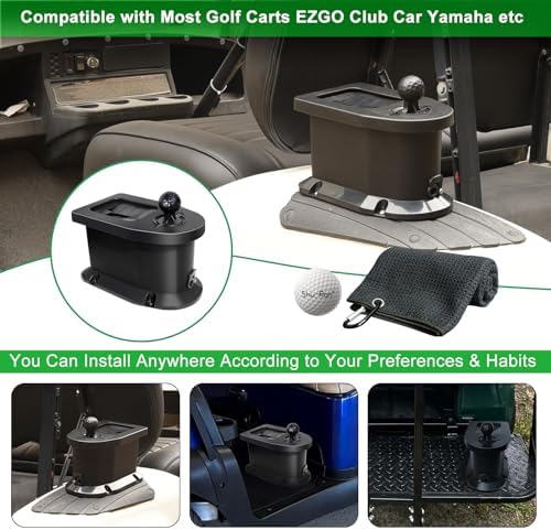 Golf Cart Ball Washer and Club Cleaner Kit - Image 2