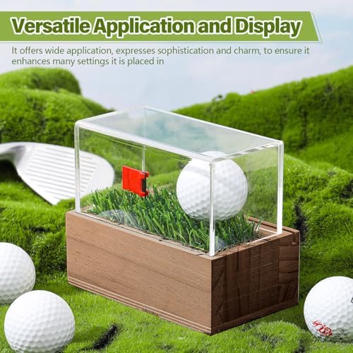 DoubleFill Acrylic Golf Ball Memorabilia Display Case - Image 4