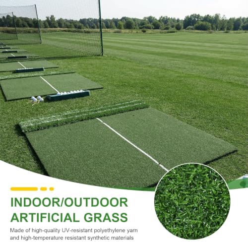 Dual Turf Golf Putting Mat 1.2x1.5m - Image 7