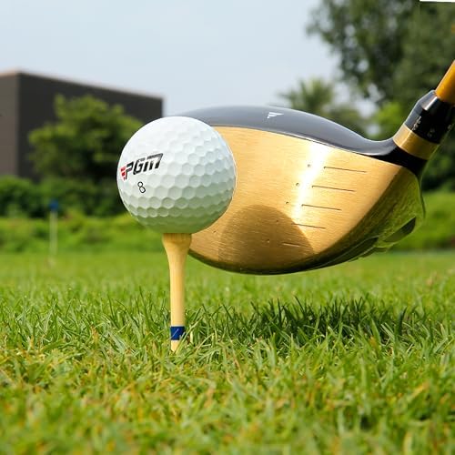 PGM 3.25 Inch Bamboo Golf Tees 20 Pack Durable Golf Tees - Image 5
