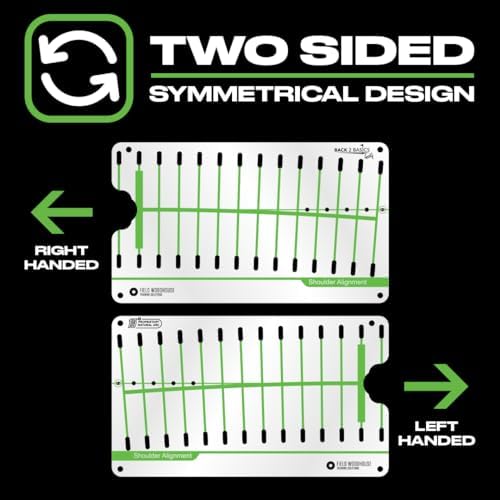 BACK 2 BASICS Golf Putting Mirror Compact Dual-Sided Alignment Trainer Tool - Image 4