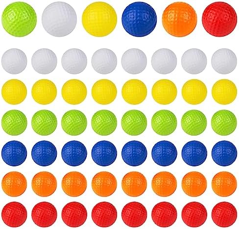 REHALY 108 Pcs Foam Golf Practice Balls Bulk, Realistic Feel Flight Training by REHALY