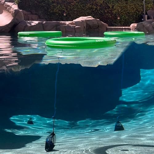 Floating Golf Green for Pool, Putting Turf Mat, Real Floating Golf Balls - Image 4