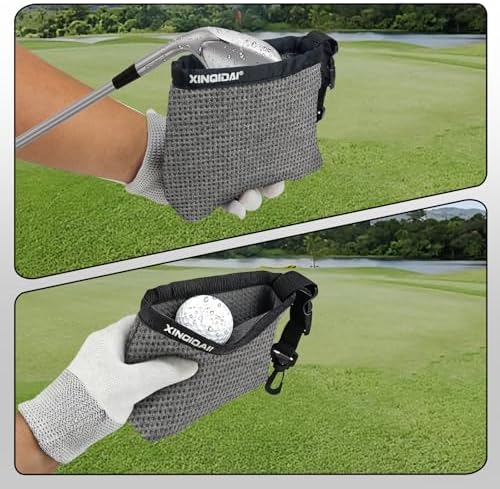 Waterproof Golf Club Cleaner Bag and Golf Ball Washer - Image 6
