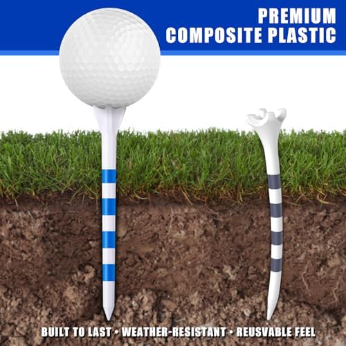 Golf Tees, Mixed Size Plastic Golf Tees - Image 6