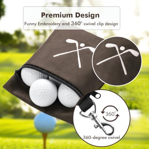 Golf Tee Bag, Waterproof Golf Tee Pouch - Image 4