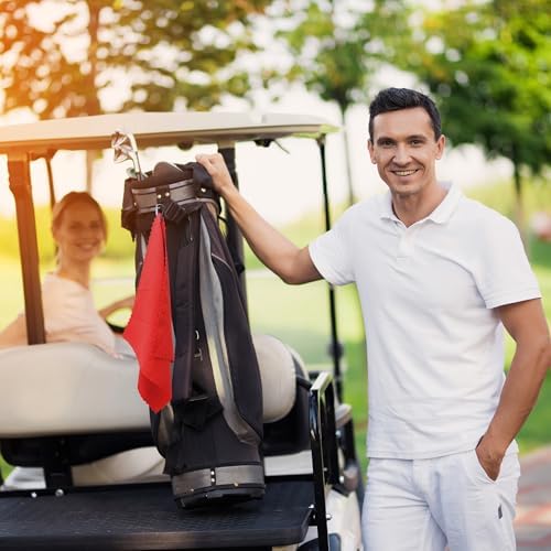 6 Pcs Golf Bag Towels, Microfiber Waffle Pattern - Image 4