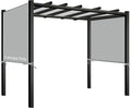 Pergola Shade Cover Replacement, 17 x 6.8 Ft, Adjustable Sliding Design by TNGAN