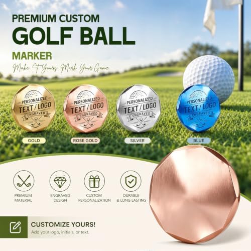 Custom Laser Engraved Golf Ball Marker - Image 5