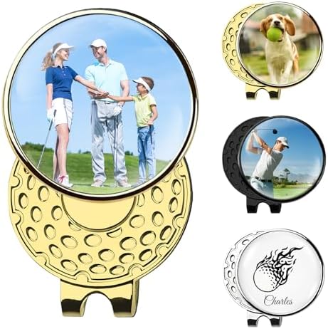 Custom Golf Ball Marker, Personalized 1" Golf Ball Markers by Custom