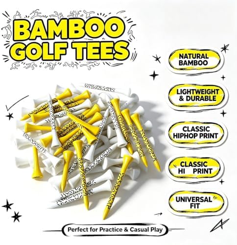 Graffiti Bamboo Golf Tees, 1-1/2"Mixed Sizes - Image 4