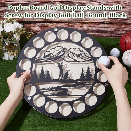 UNICRAFTALE 18 Golf Ball Display Case Wall Decor - Image 5
