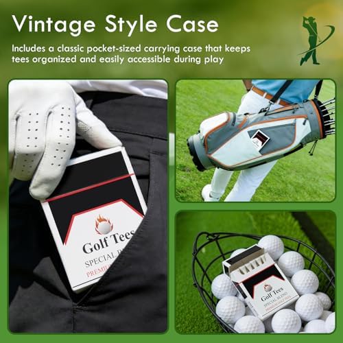 Premium Bamboo Golf Tee 83mm Tees | Golf Gifts - Image 4