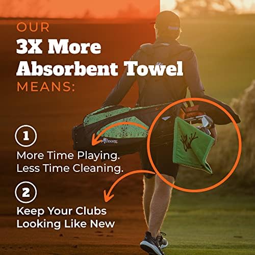 Frogger Amphibian 2-in-1 Golf Towel - Image 3