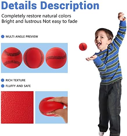 Soft Baseballs, Foam Training Baseball 12 Pack - Image 4