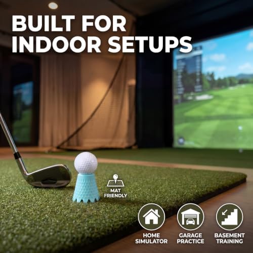 Plastic Golf Simulator Tees, 1/4 to 2 Inch - Image 7