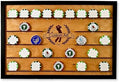 Customizable Golf Poker Chip Ball Marker Display Frame by Unknown
