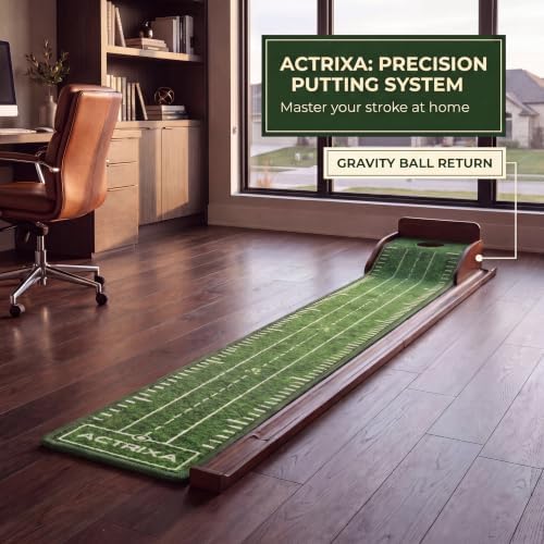 Indoor Putting Green Mat | Golf Putting Practice Mat - Image 7
