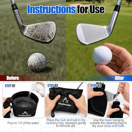 Golf Club & Ball Cleaner Bag - Image 4