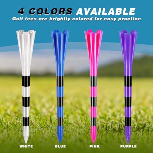 Professional Plastic or Wood or Rubber Golf Tees, Enhanced Durability & - Image 5