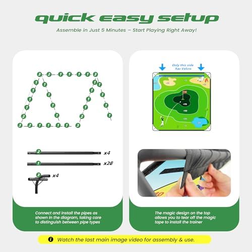 72" x 72" Battle Golf Chipping Game - Image 5