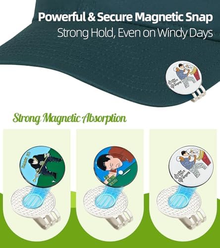 Ugotit Golf Ball Marker with Magnetic Hat Clip - Image 2