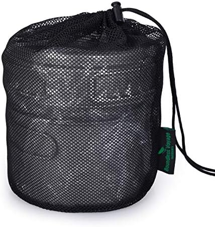 iBasingo 10pcs/lot Black Mesh Bag Nylon Sack Durable Drawstring Net Bag Small - Image 7