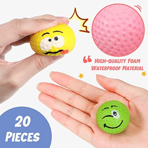 Jerify 60 Pcs Foam Golf Balls, 1.57 Inch Mini Practice Ball - Image 5