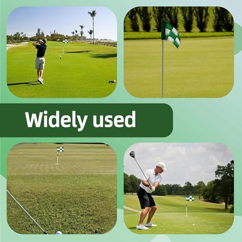 6 Pcs Checkered Golf Flags 8x6 Inch – 420D Nylon Portable - Image 5