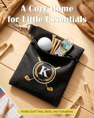 OXYEFEI Golf Tee Bag, Golf Utility Pouch Tee Holder - Image 7