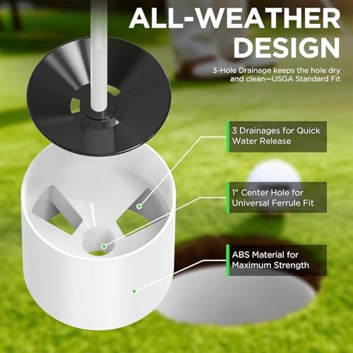 Golf Hole Cups, 1/2/4/6/9 Pack - Image 3