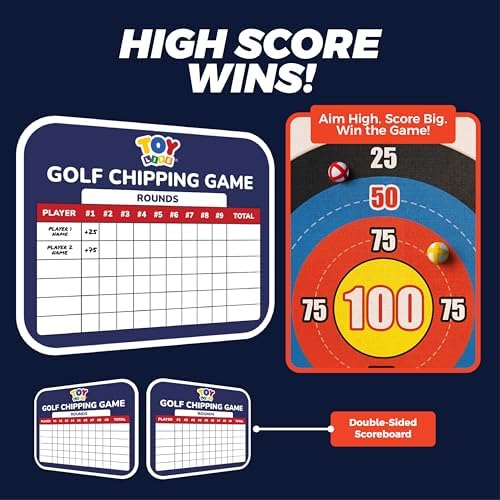 TOY Life Chipping Golf Practice Mats Golf Game Training Mat Indoor Outdoor Games - Image 6