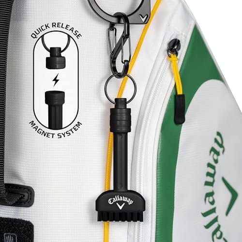 Callaway Mini-Mag Compact Magnetic Golf Club Brush - Image 2