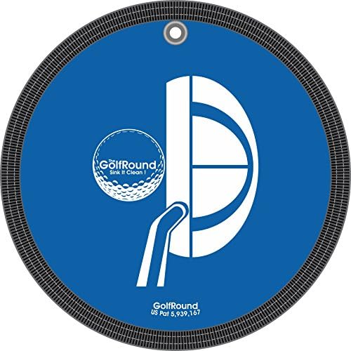 GolfRound Towel Pocket Golf Ball Cleaner by EZ+Golf+Gifts