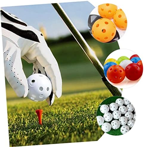 VICASKY 50pcs Plastic Hollow Golfing Training Balls - Image 6
