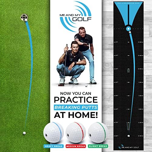 ME AND MY GOLF Breaking Ball Putting Mat - Image 2