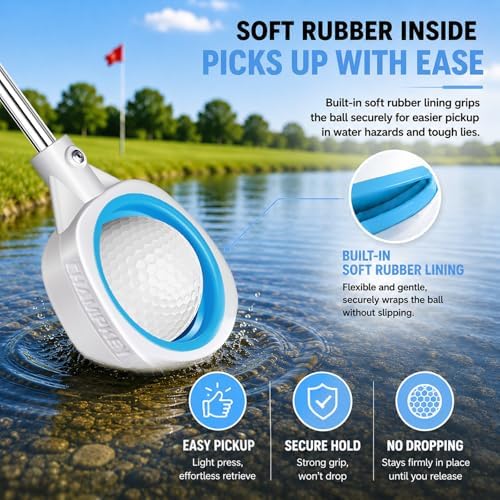 CHAMPKEY Performance Golf Ball Retriever Single Sided - Image 2