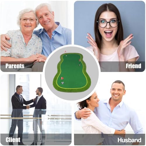 Golf Putting Green Mat, Golf Practice Training Mat - Image 7