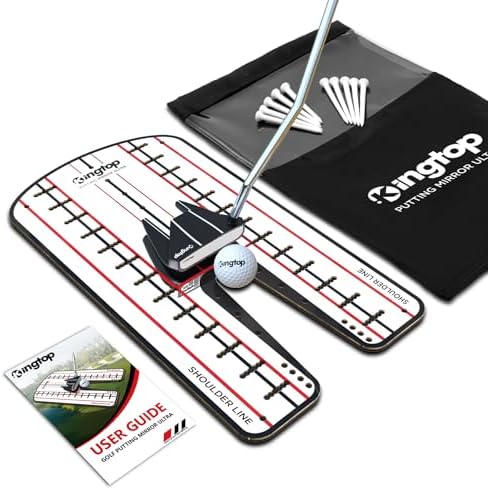 KINGTOP Golf Putting Mirrors for Alignment and Stroke Training by KingtopGolf