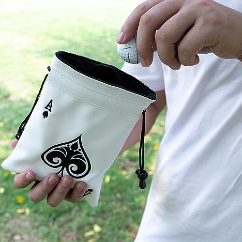 montela golf Valuables Pouch, Ace Poker Golf Bag Pouch - Image 6