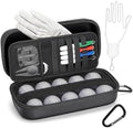 Golf Glove Holder Case with Removable Glove Shaper by Yewltvep